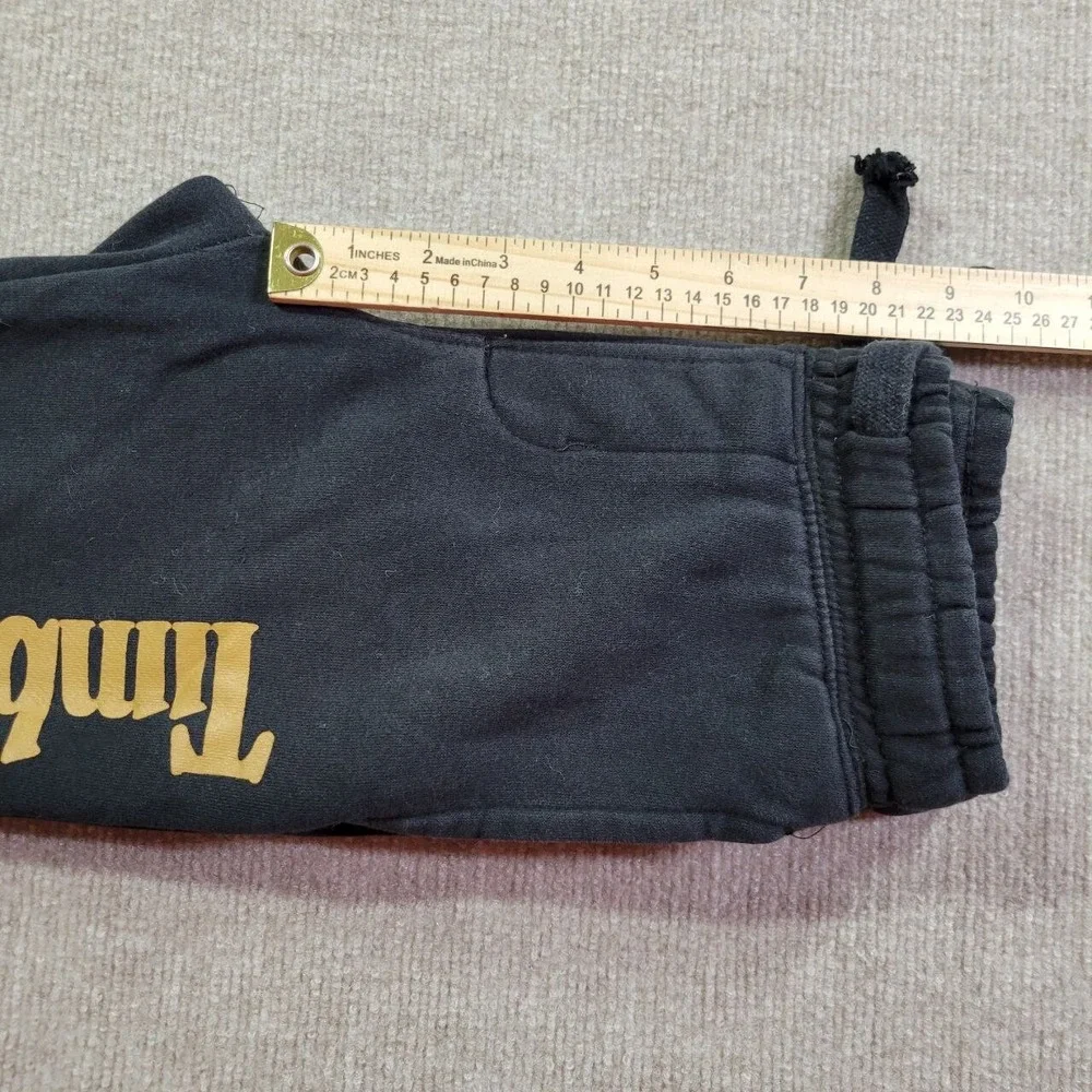 Timberland Jogger Pants Boys S (8) Black Sweatpants Drawstring Pockets‎ Casual